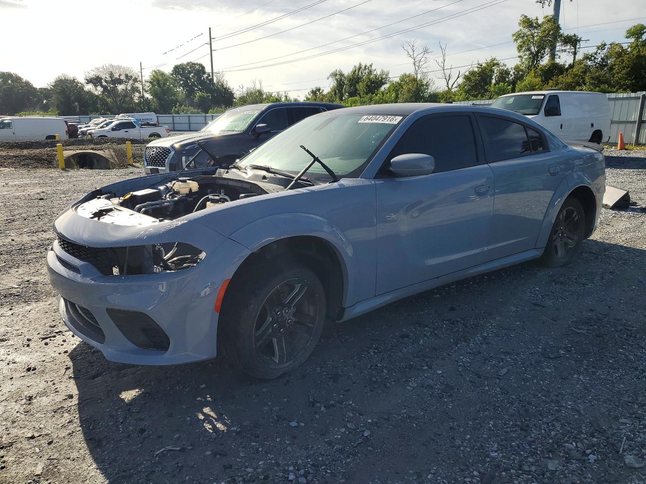 2021 Dodge Charger SRT Hellcat Widebody, VIN 2C3CDXL97MH603070 — Stripped