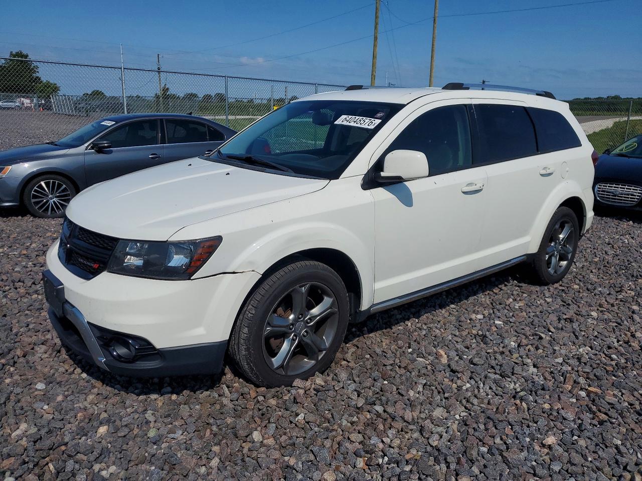 2016 Dodge Journey Crossroad Plus, VIN 3C4PDCGG1GT217402 — Перед
