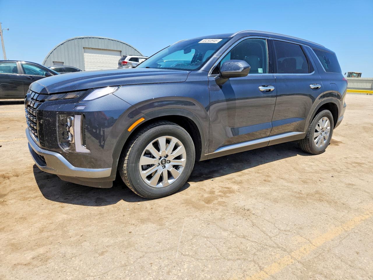 2024 Hyundai Palisade SEL, VIN KM8R24GEXRU797515 — Hail