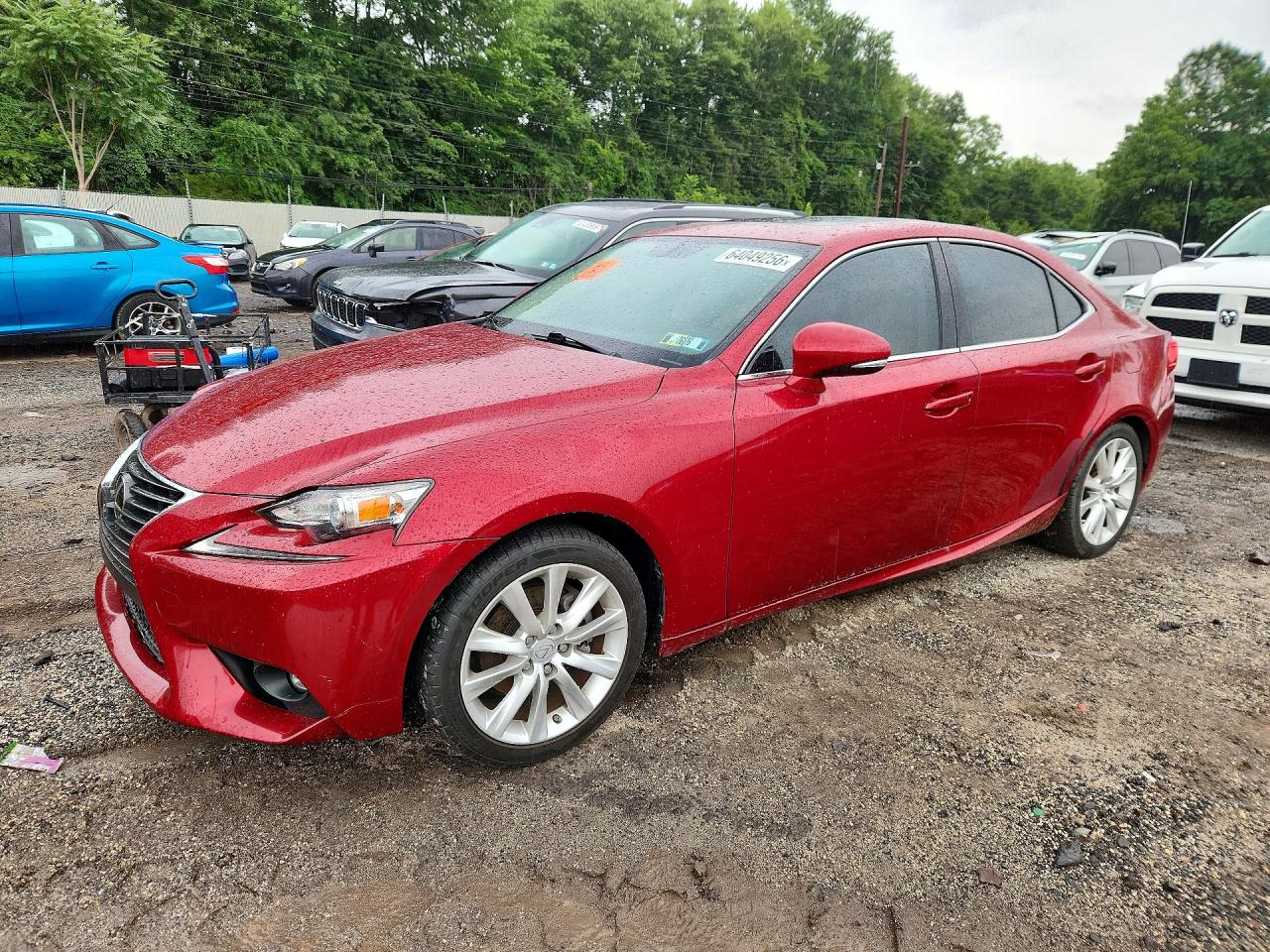2015 Lexus IS 250, VIN JTHBF1D26F5076499 — Water / flood