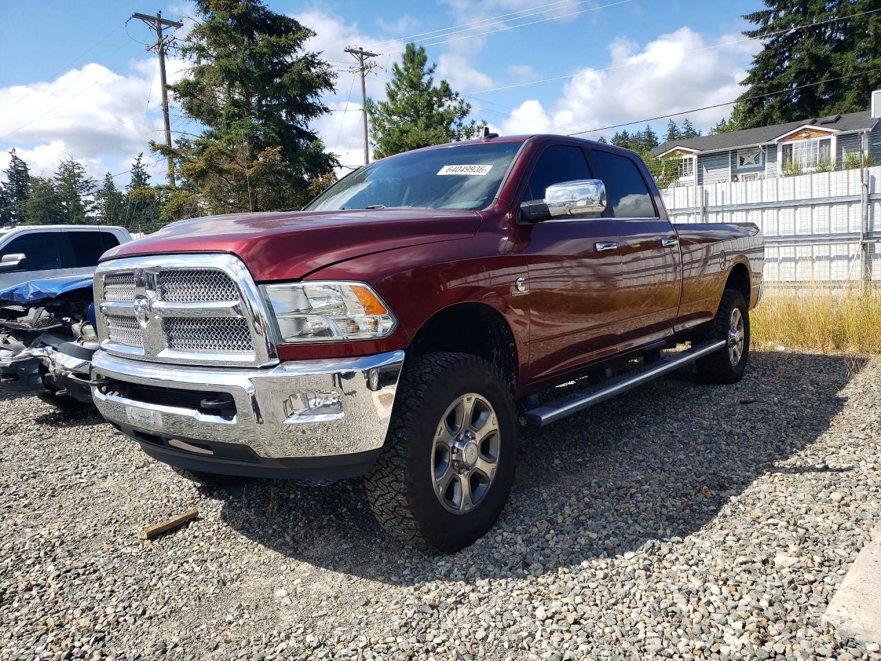 2018 Ram 2500 Big Horn, VIN 3C6UR5JLXJG214110 — Side