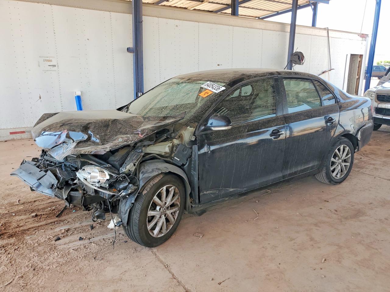 2010 Volkswagen Jetta Limited Edition, VIN 3VWAZ7AJ1AM097196 — Front end