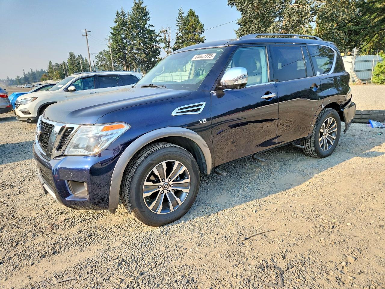 2018 Nissan Armada SL, VIN JN8AY2NCXJX501163 — Rear end
