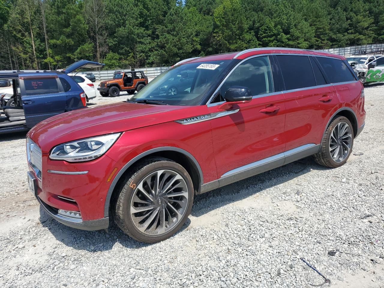 2020 Lincoln Aviator Reserve, VIN 5LM5J7XCXLGL11094 — Roof