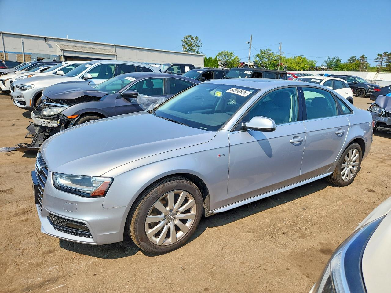 2015 Audi A4 Premium, VIN WAUBFAFL7FN021144 — Front end