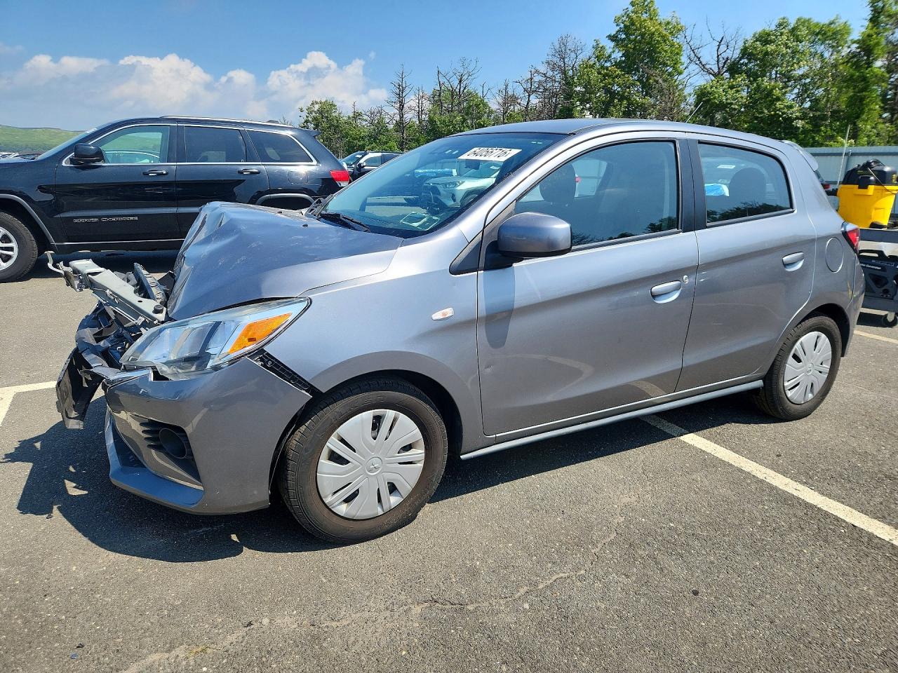2022 Mitsubishi Mirage ES, VIN ML32AUHJ9NH003436 — Front end