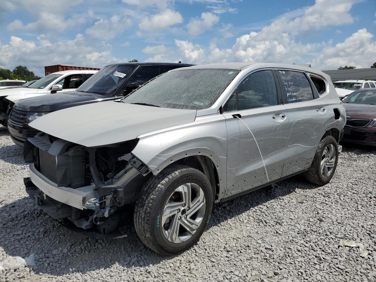 2023 Hyundai Santa Fe SE, VIN 5NMS14AJ7PH500526 — Partial repair