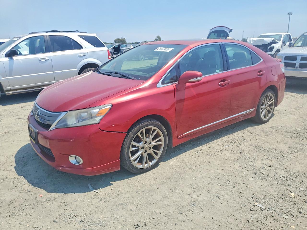 2010 Lexus HS 250h, VIN JTHBB1BA6A2022359 — Front end