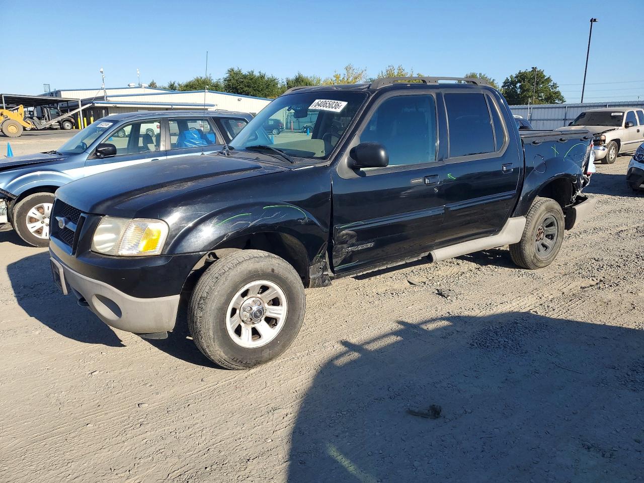 2001 Ford Explorer Sport Trac, VIN 1FMZU77E91UA58622 — Rear end