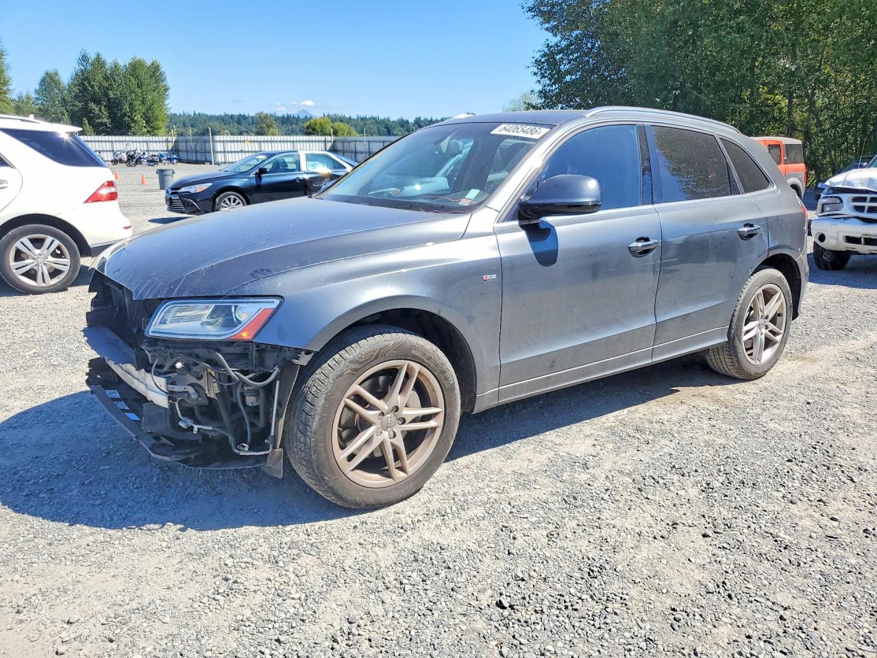 2015 Audi Q5 Premium Plus, VIN WA1DGAFP5FA139903 — Front end