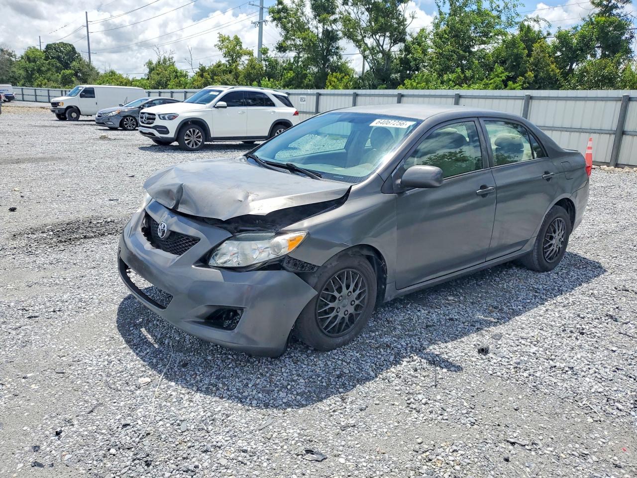 2009 Toyota Corolla LE, VIN 1NXBU40EX9Z055430 — Front end