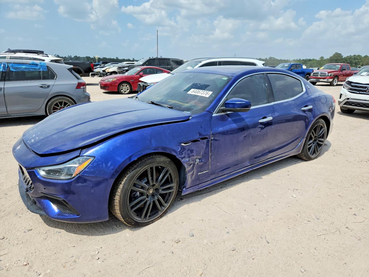 2018 Maserati Ghibli S Q4 GranSport, VIN ZAM57YTS8J1290914 — Front end