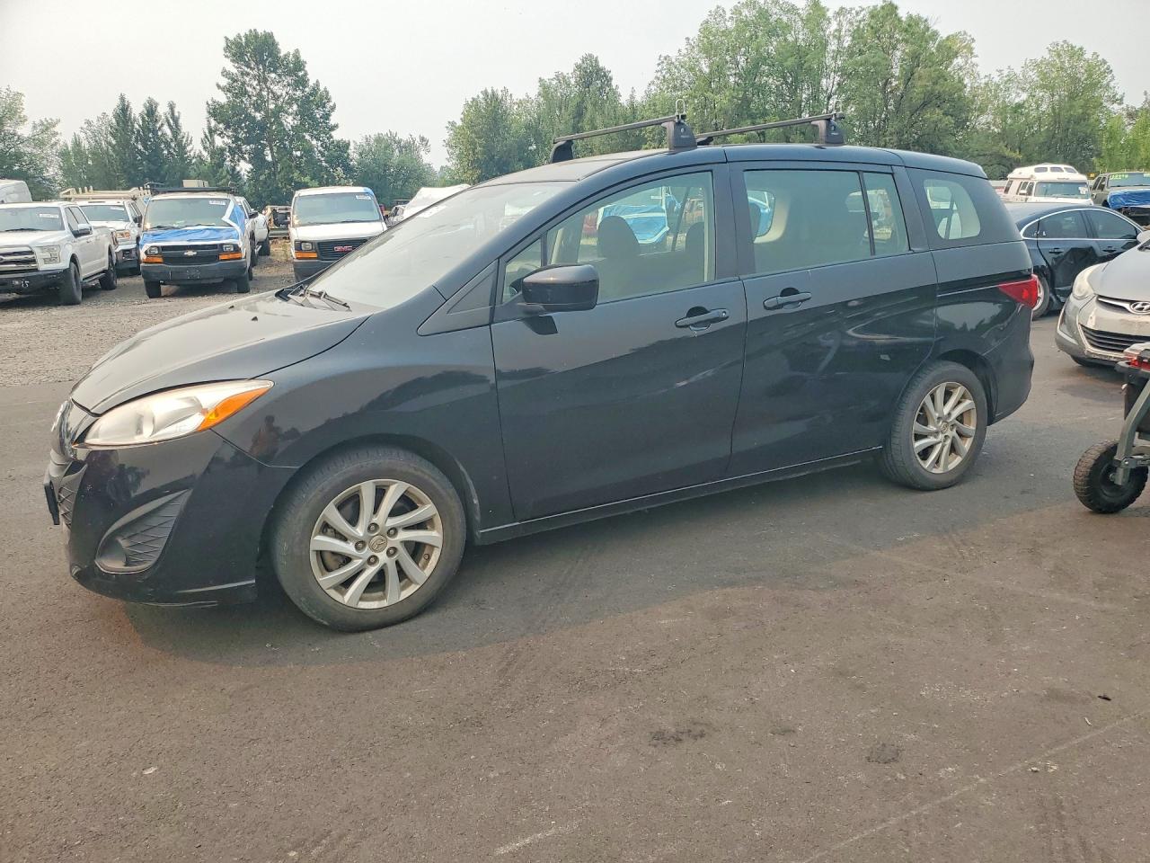 2012 Mazda 5 Sport, VIN JM1CW2BL1C0117525 — Front end