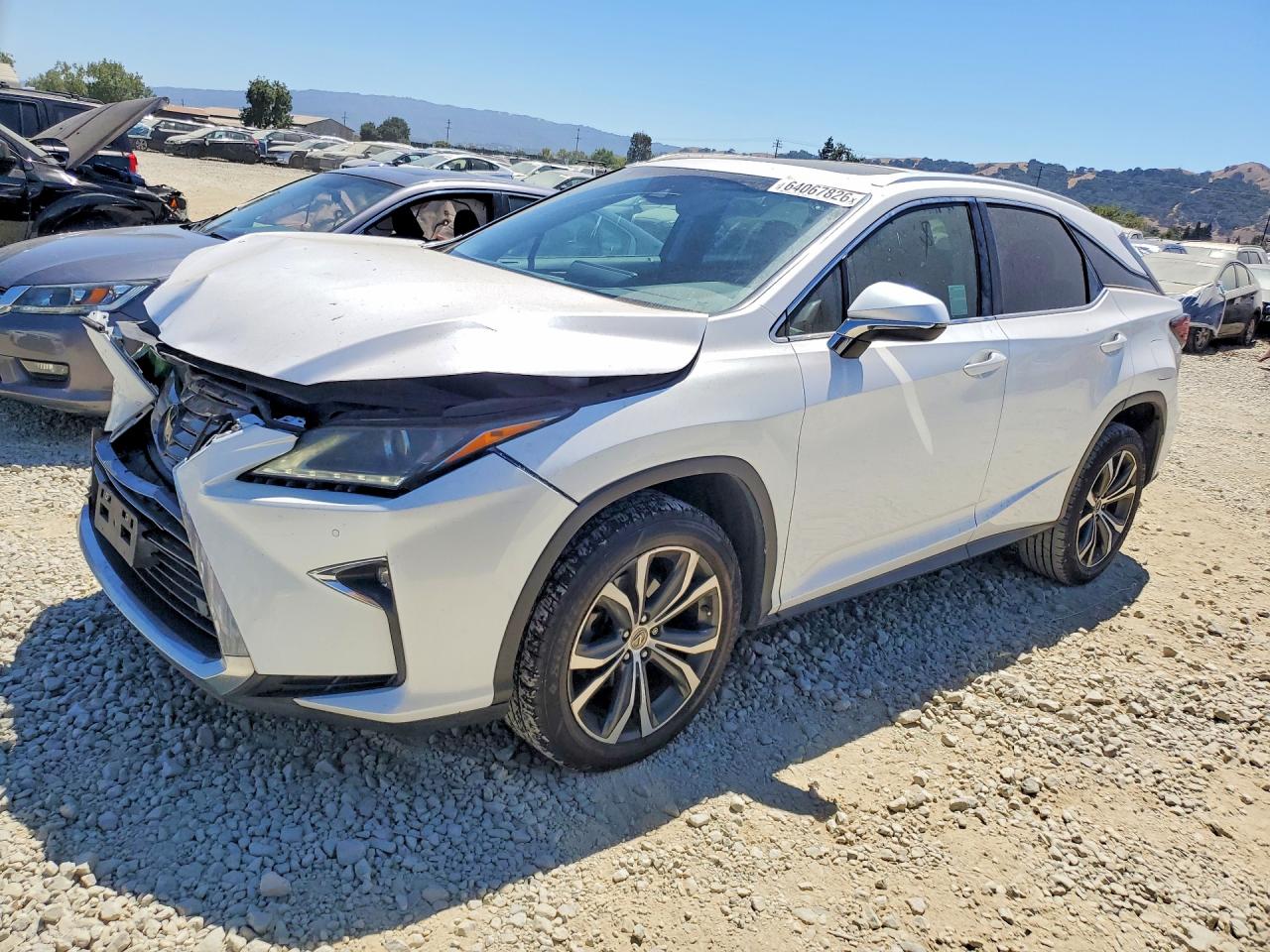 2017 Lexus RX 350, VIN 2T2ZZMCA0HC054713 — Front end
