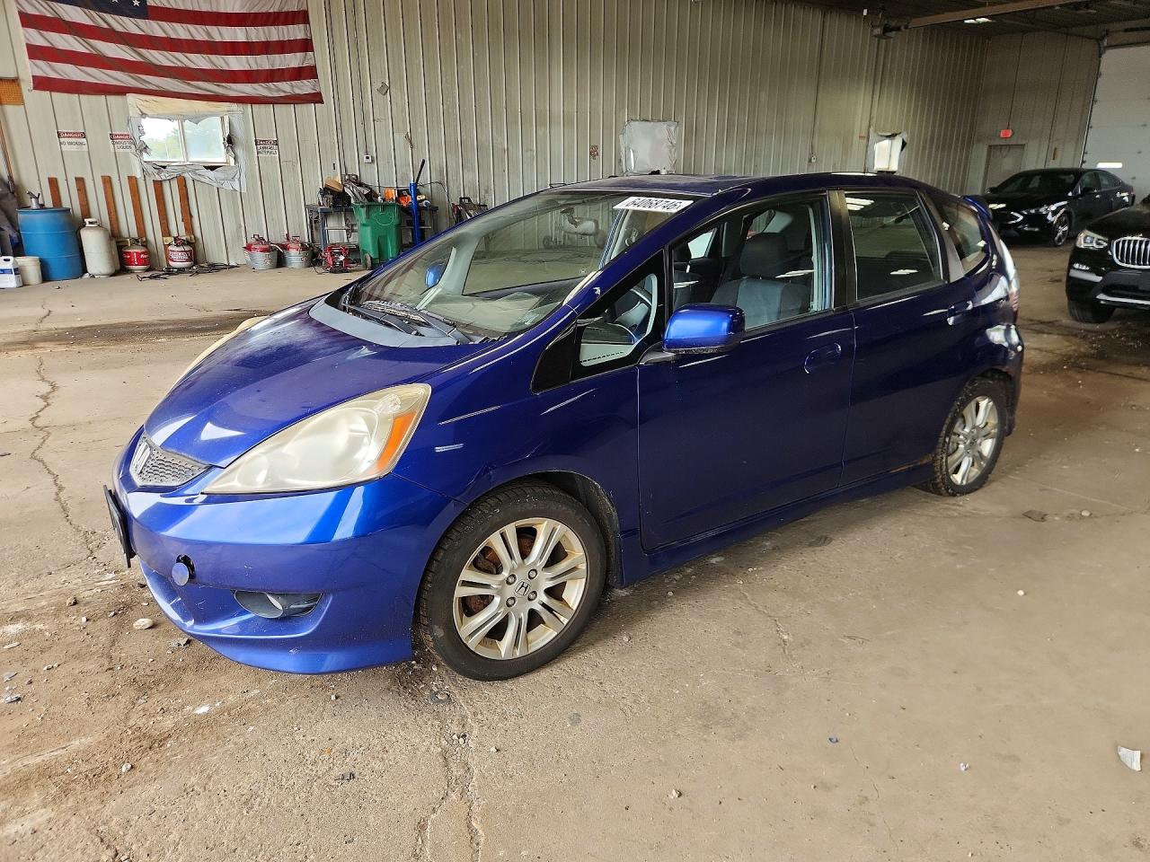 2010 Honda Fit Sport, VIN JHMGE8G49AS006777 — Roof