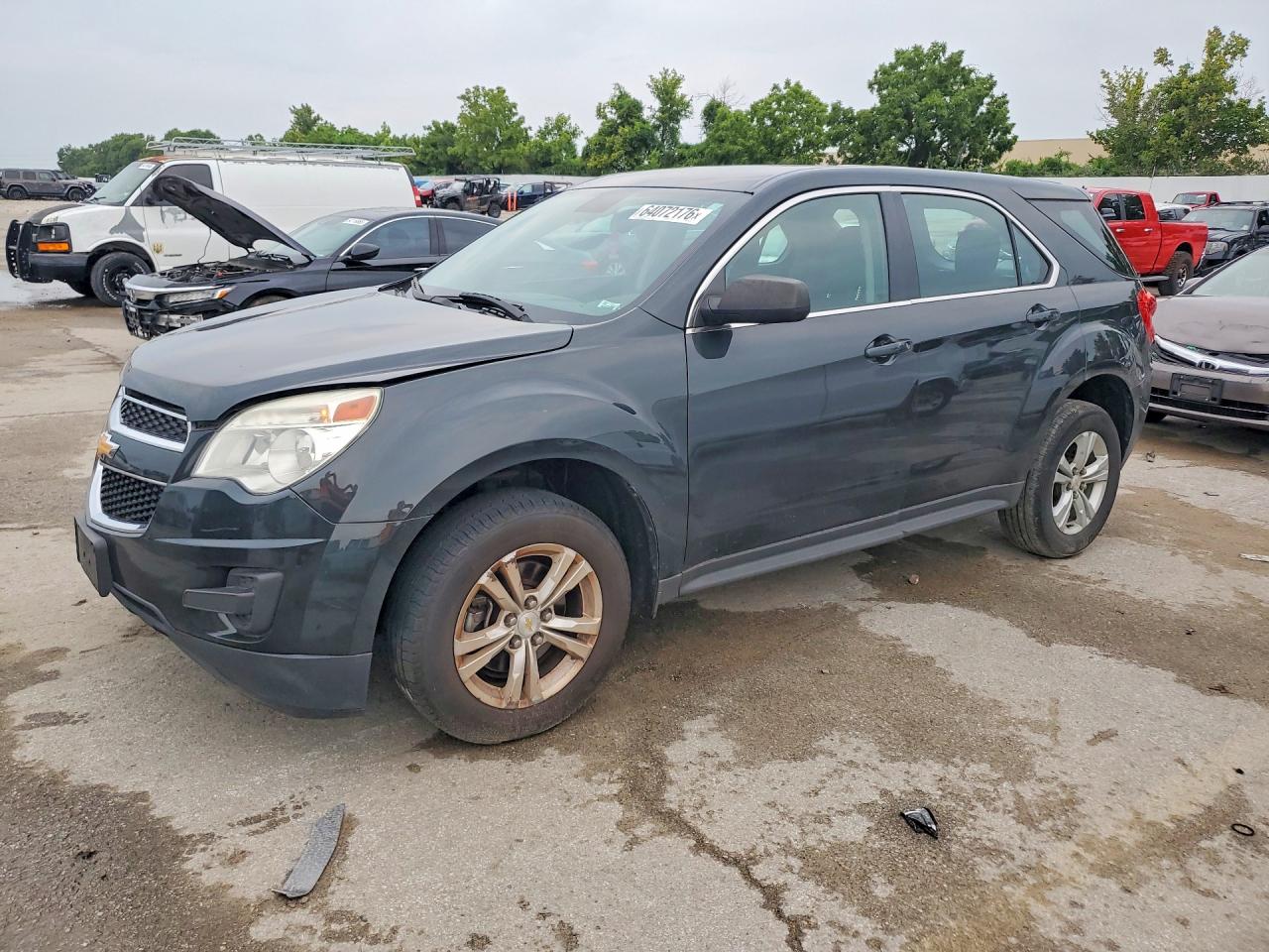2014 Chevrolet Equinox LS, VIN 2GNALAEK6E6267189 — Бок
