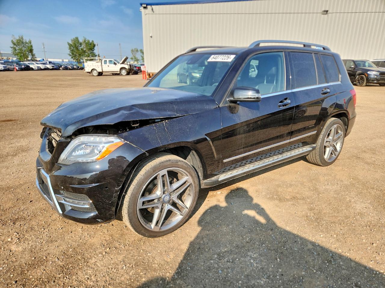 2015 Mercedes-Benz GLK 250, VIN WDCGG0EB8FG438084 — Frame damage