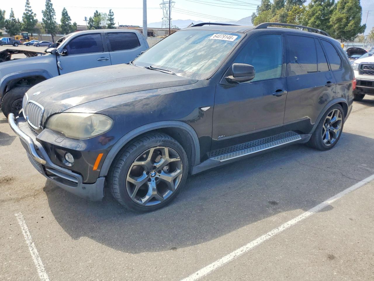 2007 BMW X5 4.8i, VIN 5UXFE83597LZ45487 — Minor dents and scratches