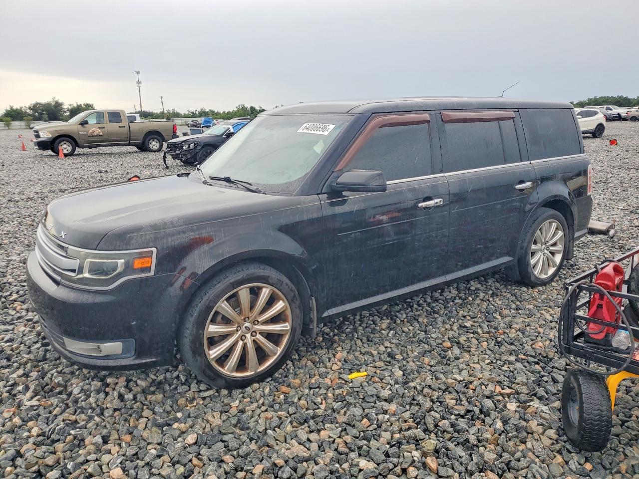 2014 Ford Flex Limited, VIN 2FMGK5D84EBD24527 — Механическое