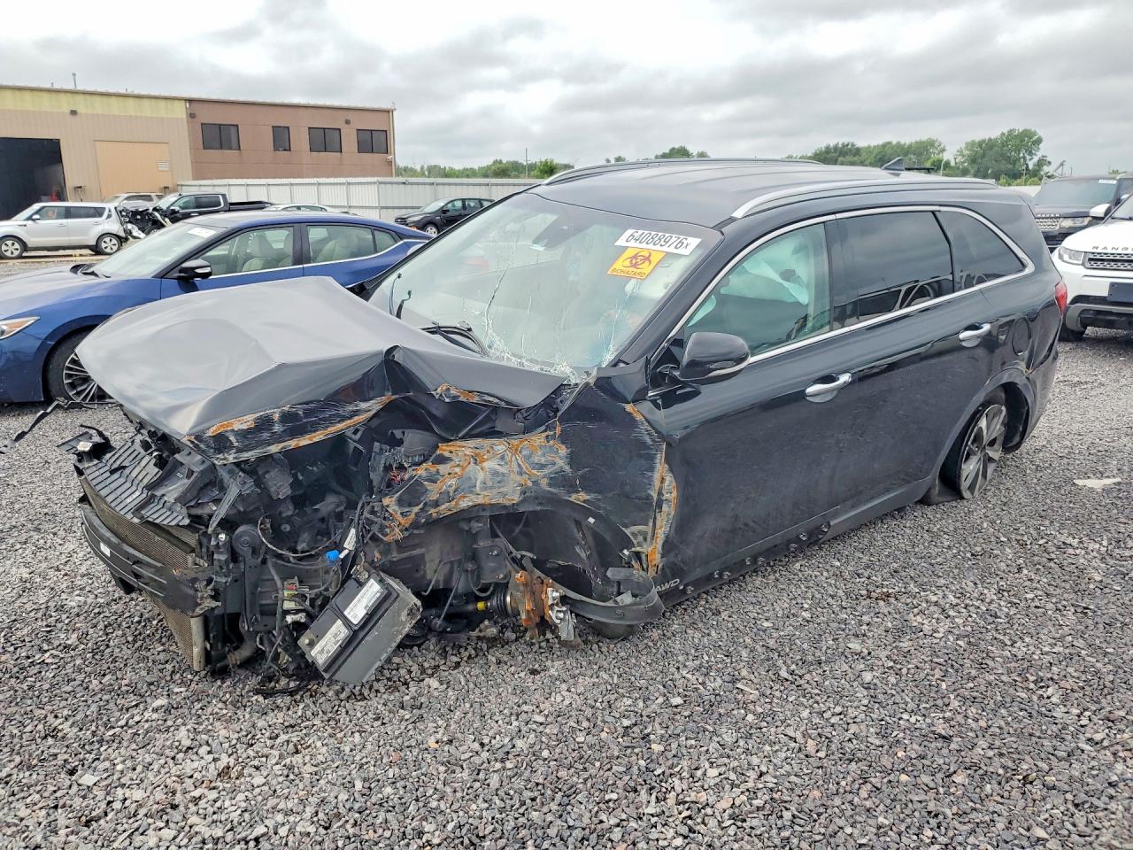 2019 Kia Sorento EX Sport, VIN 5XYPHDA59KG444094 — Front end
