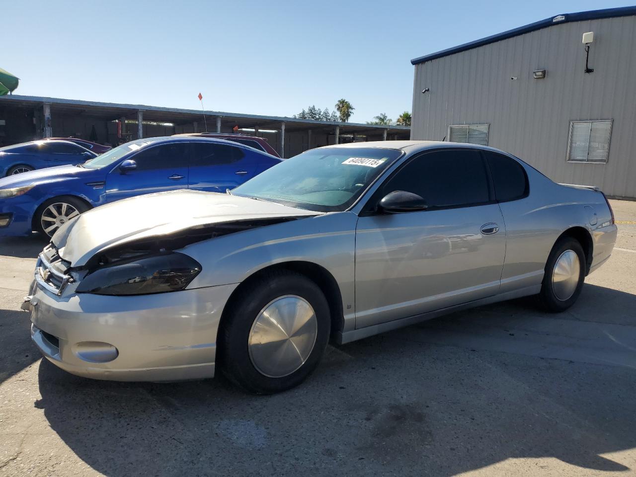2007 Chevrolet Monte Carlo, VIN 2G1WJ15N179367323 — Frame damage