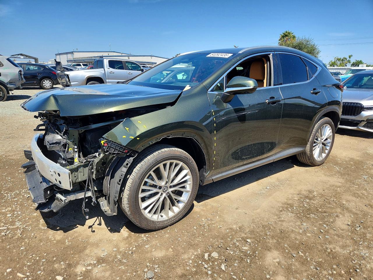 2025 Lexus NX 350h Premium, VIN 2T2GKCEZ0SC055215 — Front end
