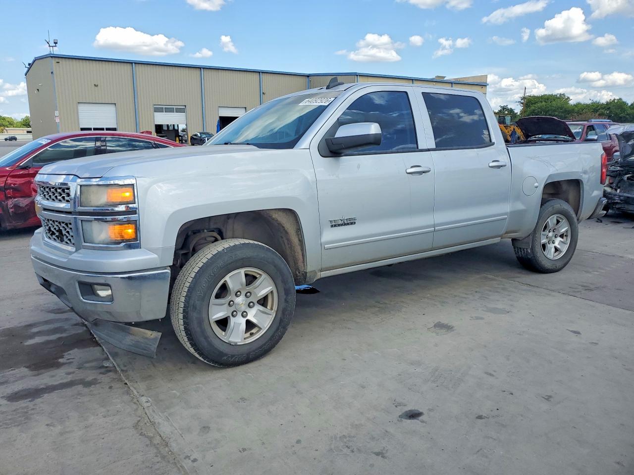 2015 Chevrolet Silverado 1500 LT, VIN 3GCPCREC4FG242887 — Rear end