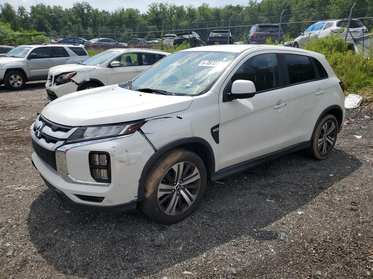 2020 Mitsubishi Outlander ES, VIN JA4AR3AU6LU014103 — Biohazard / chemical