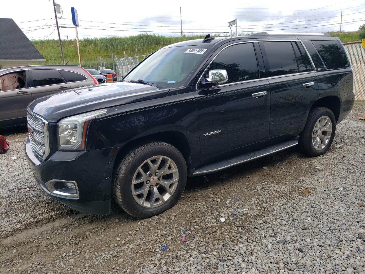2017 GMC Yukon SLT, VIN 1GKS2BKC0HR151292 — Engine fire