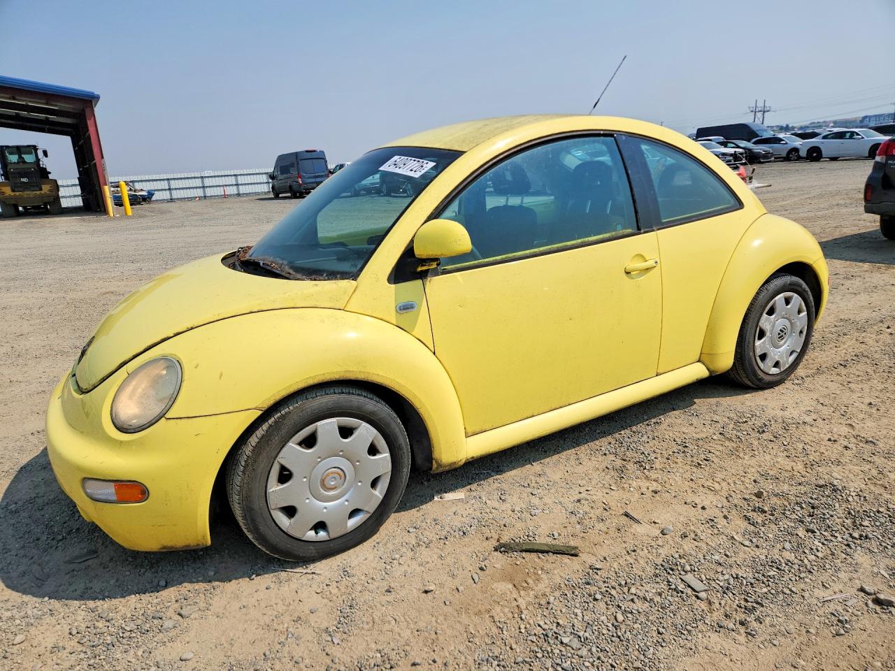 1999 Volkswagen Beetle GLS, VIN 3VWCF21C5XM406067 — Undercarriage