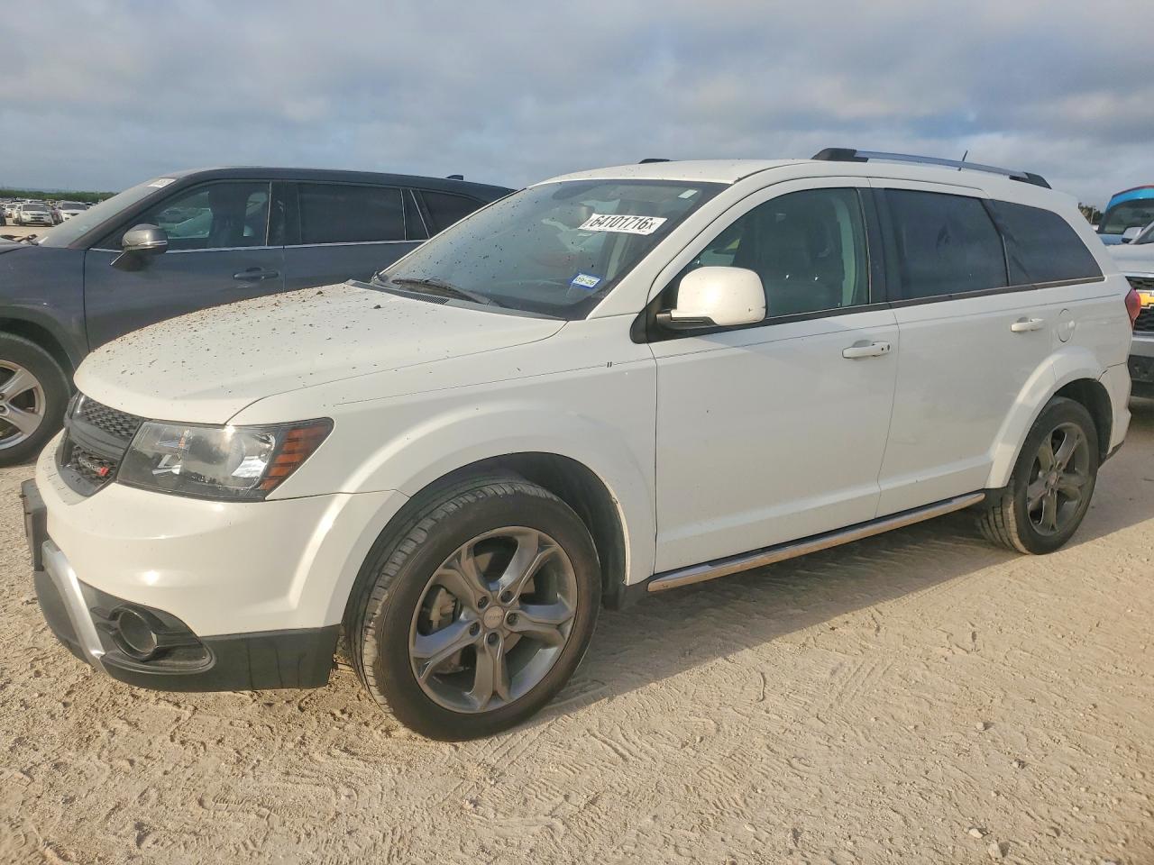 2017 Dodge Journey Crossroad Plus, VIN 3C4PDCGBXHT529515 — Rear end