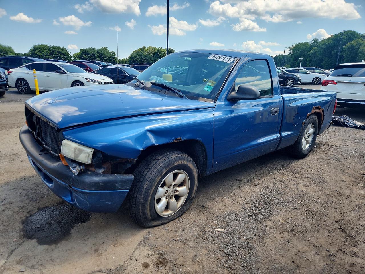 2004 Dodge Dakota, VIN 1D7FL36K64S676836 — Перед