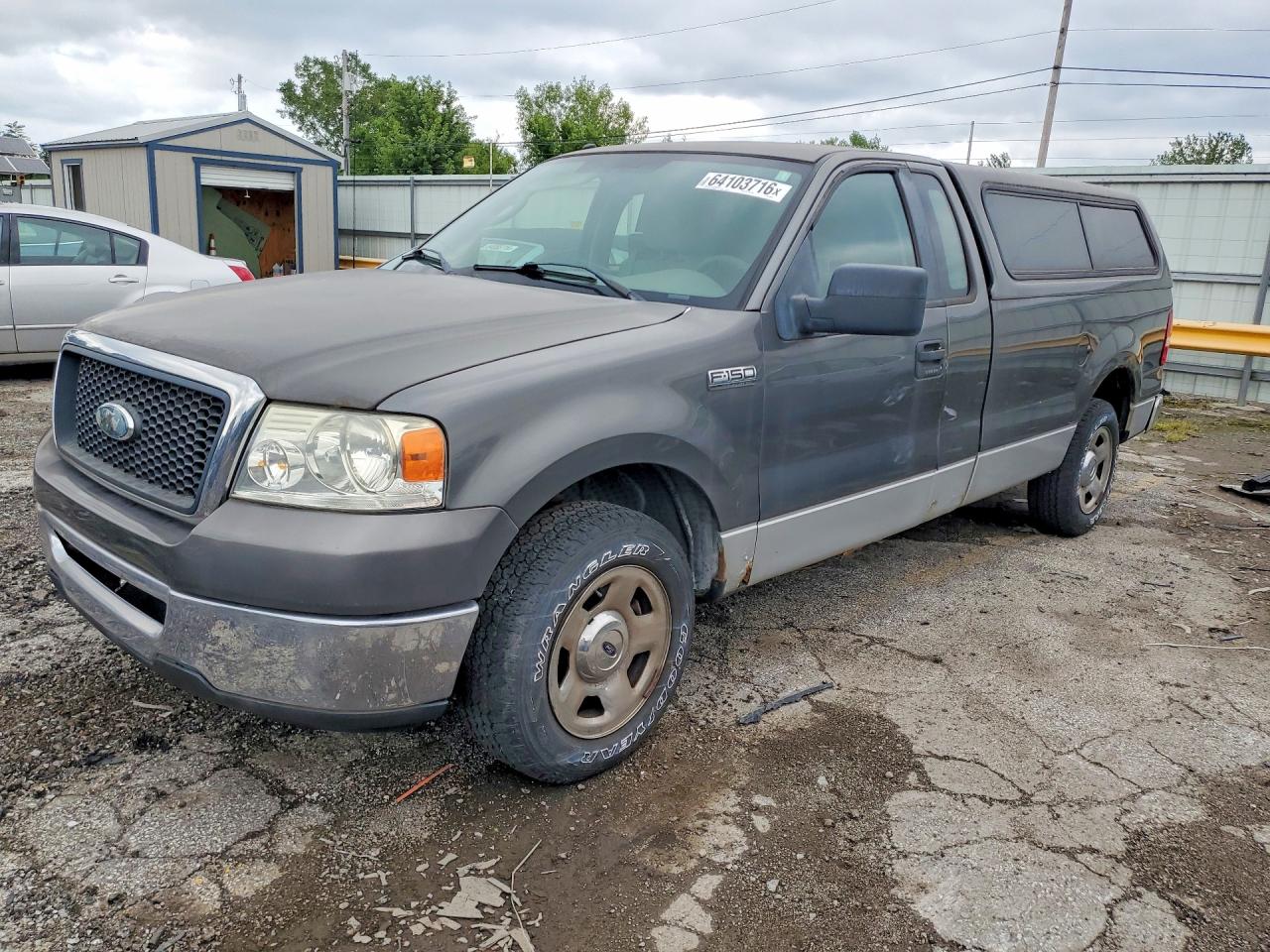 2007 Ford F-150 XL, VIN 1FTPF12V47NA22317 — Normal wear
