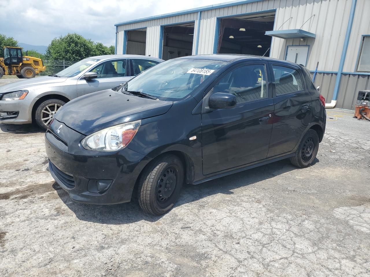 2015 Mitsubishi Mirage DE, VIN ML32A3HJ3FH046620 — Rear end