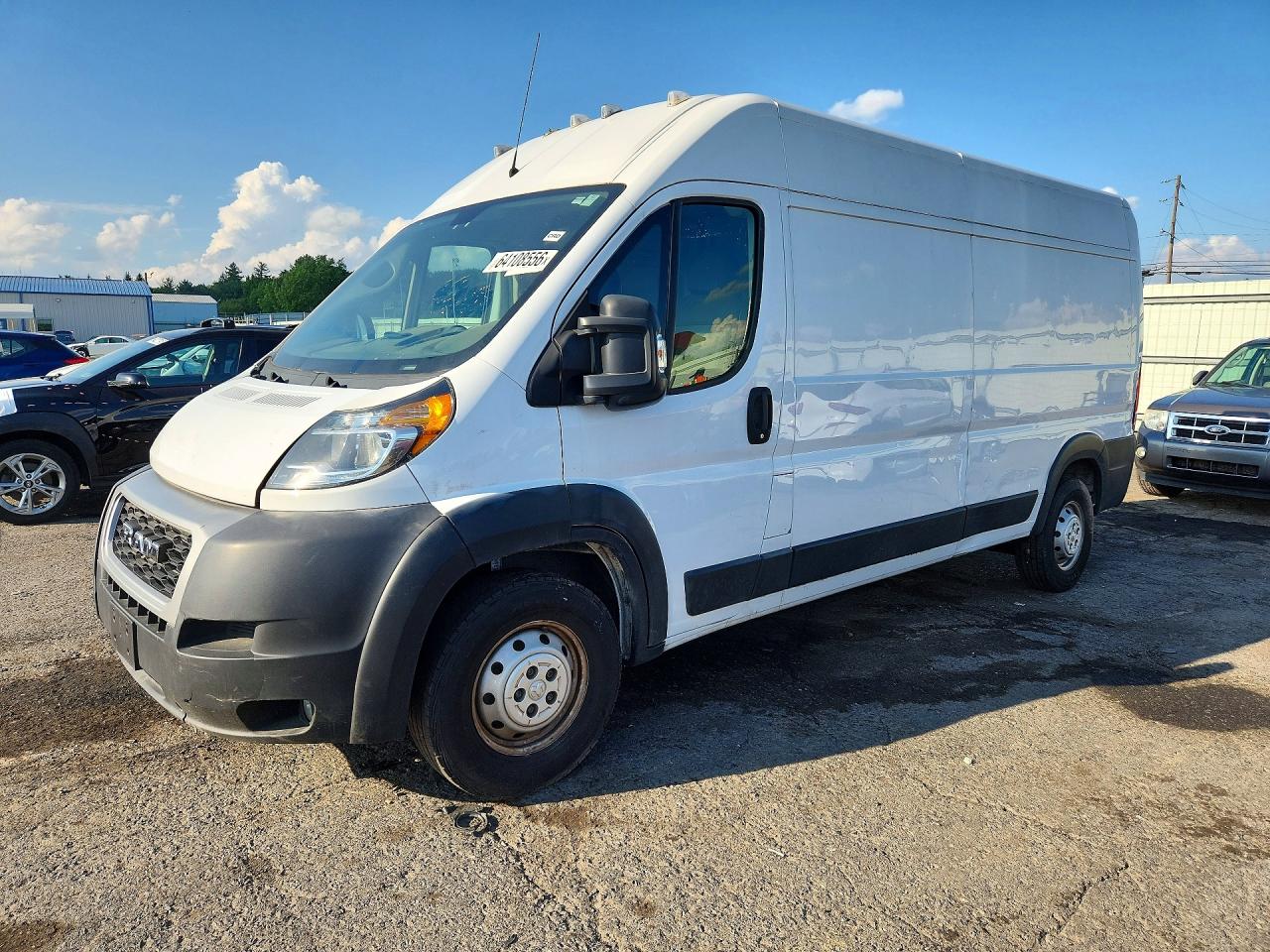 2021 Ram ProMaster Cargo, VIN 3C6ERVDG3ME511464 — Side