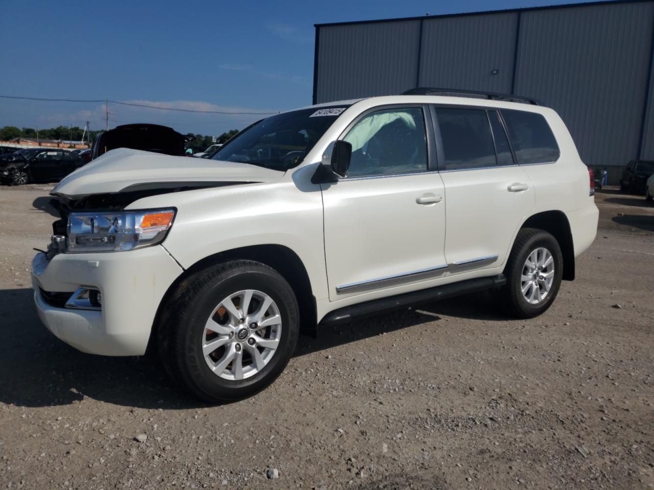 2021 Toyota Land Cruiser, VIN JTMCY7AJ5M4096910 — Front end