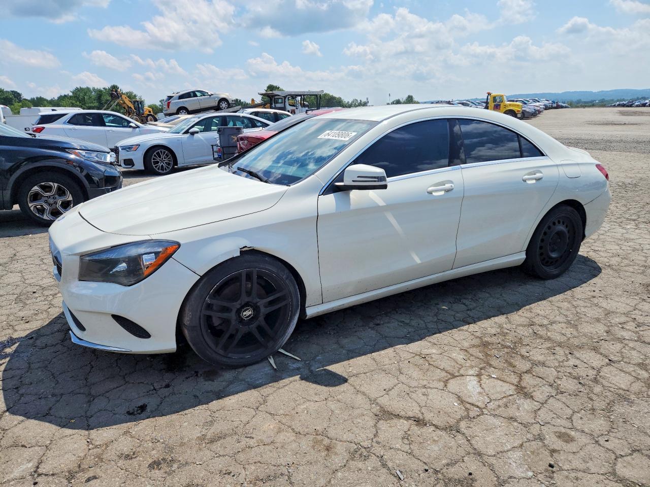 2017 Mercedes-Benz CLA 250, VIN WDDSJ4EB5HN499406 — Side
