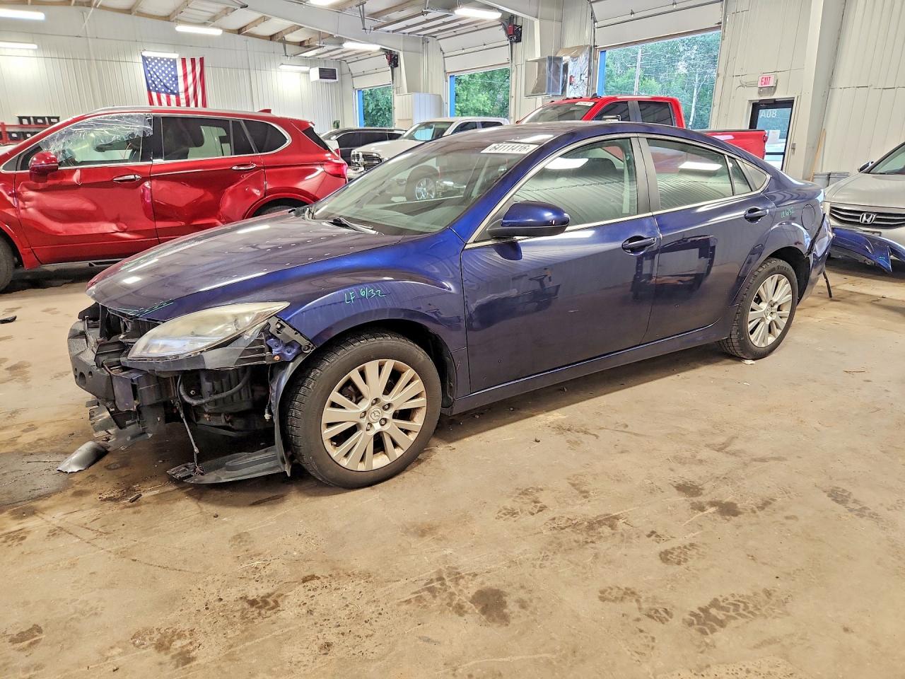 2010 Mazda 6 i Grand Touring, VIN 1YVHZ8CH0A5M48861 — Перед