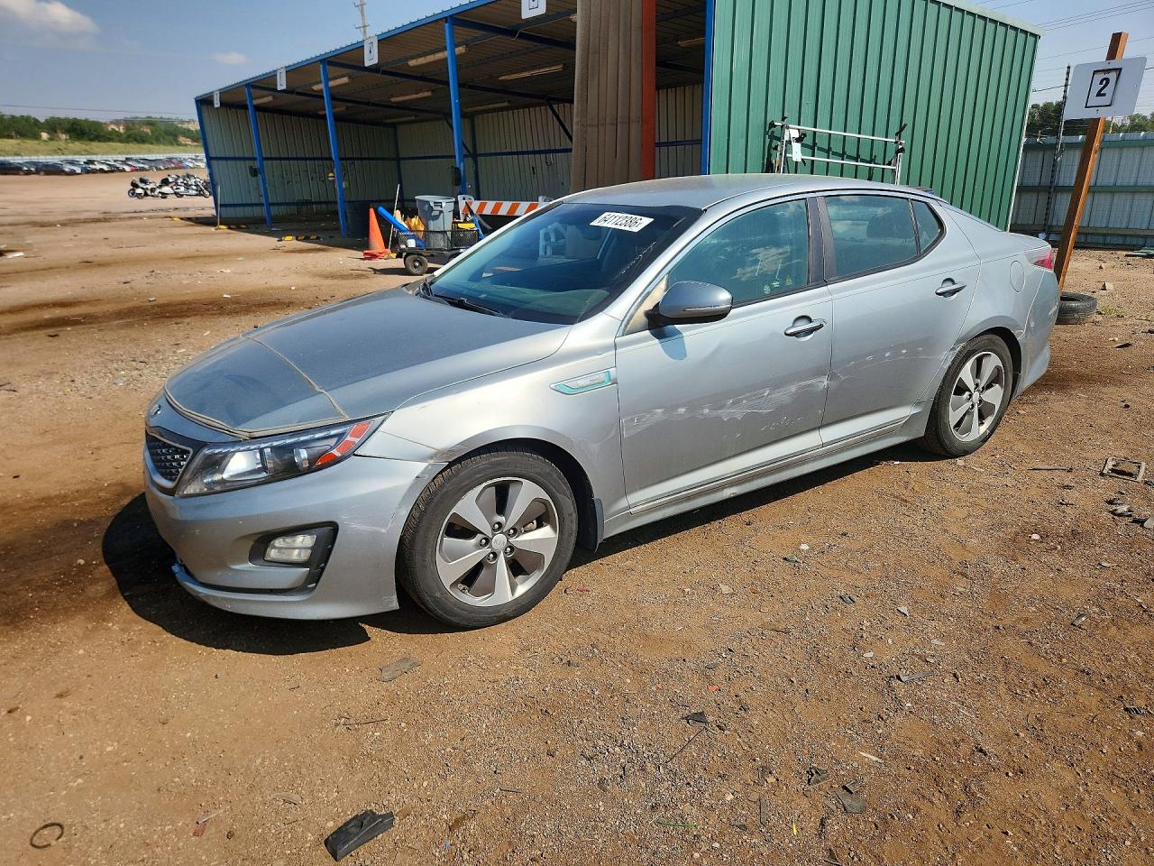 2014 Kia Optima EX, VIN KNAGN4AD0E5068752 — Бок