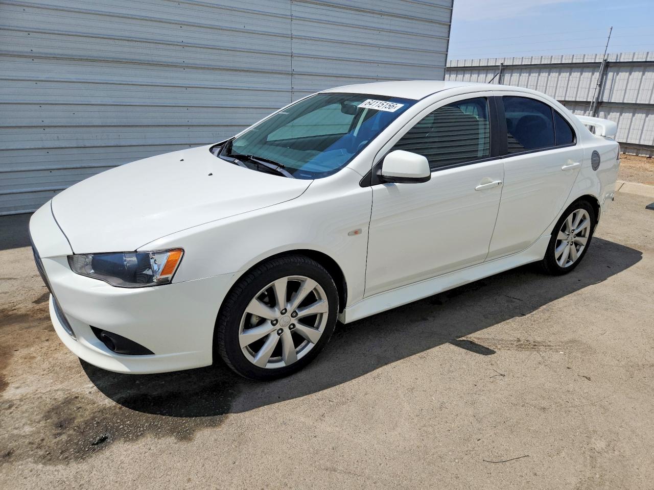 2014 Mitsubishi Lancer GT, VIN JA32U8FW2EU023057 — Side