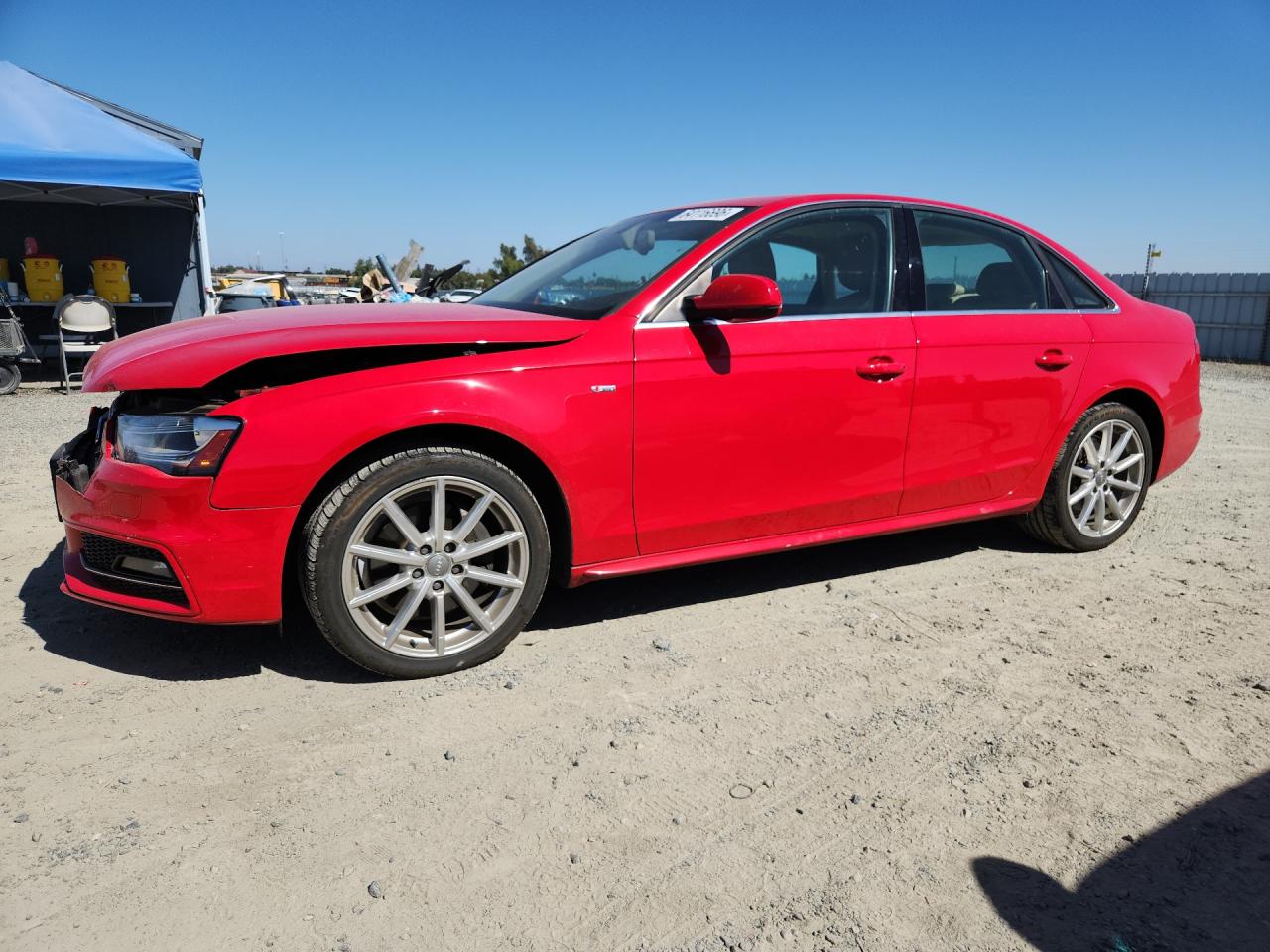 2015 Audi A4 Premium Plus, VIN WAUFFAFL8FN021459 — Front end