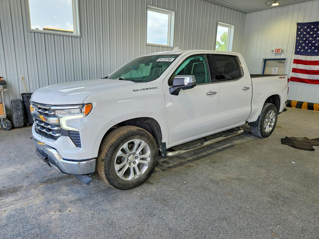 2023 Chevrolet Silverado 1500 LTZ, VIN 2GCUDGED5P1105416 — Front end
