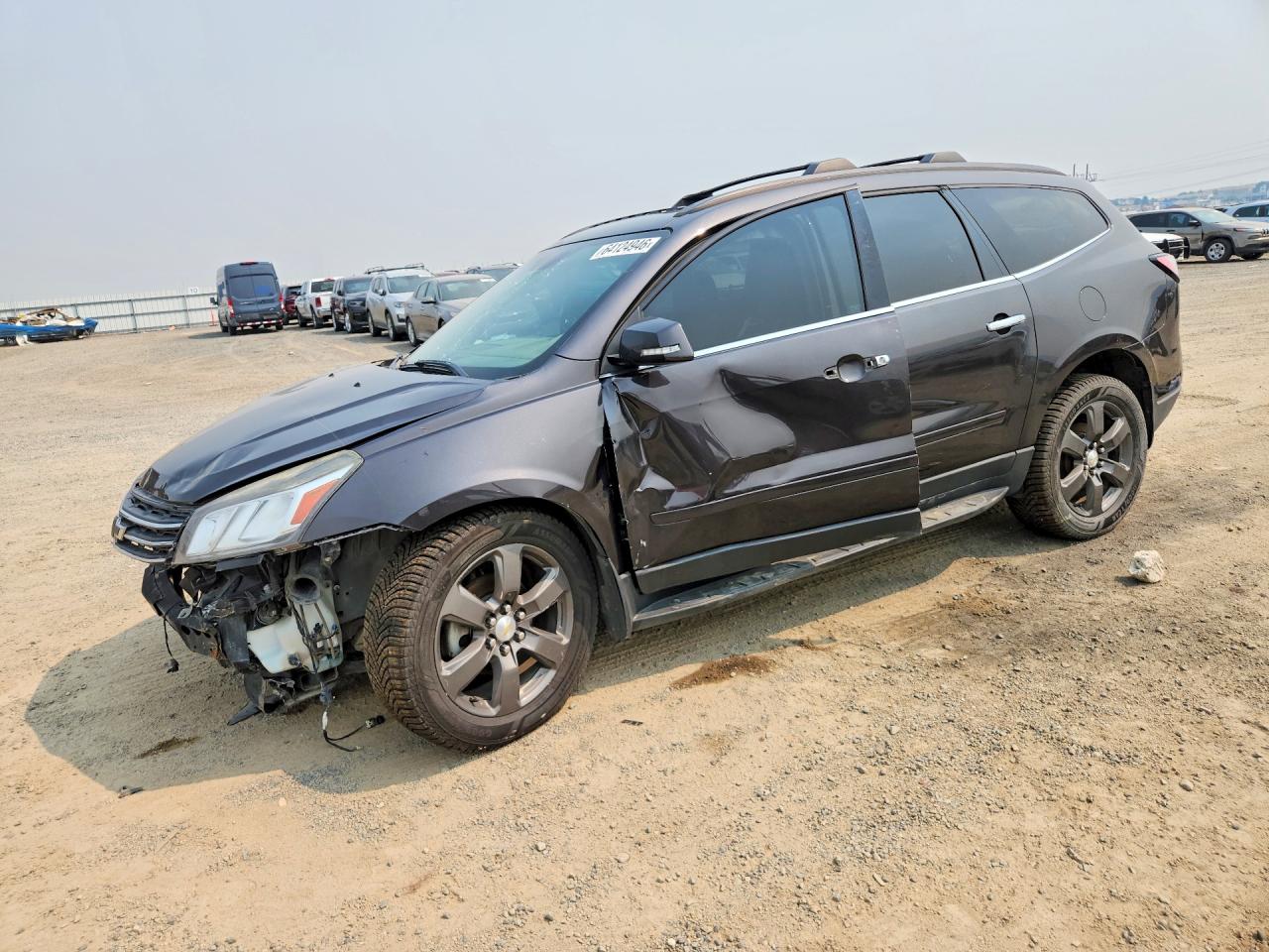 2017 Chevrolet Traverse LT, VIN 1GNKVHKD0HJ186743 — Перед