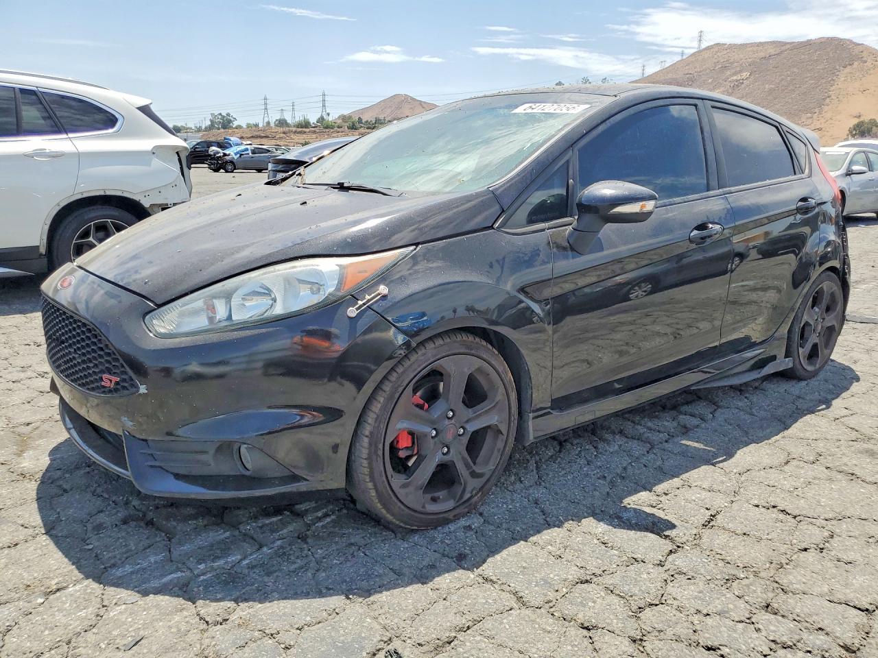 2017 Ford Fiesta ST, VIN 3FADP4GX3HM132966 — Rear end