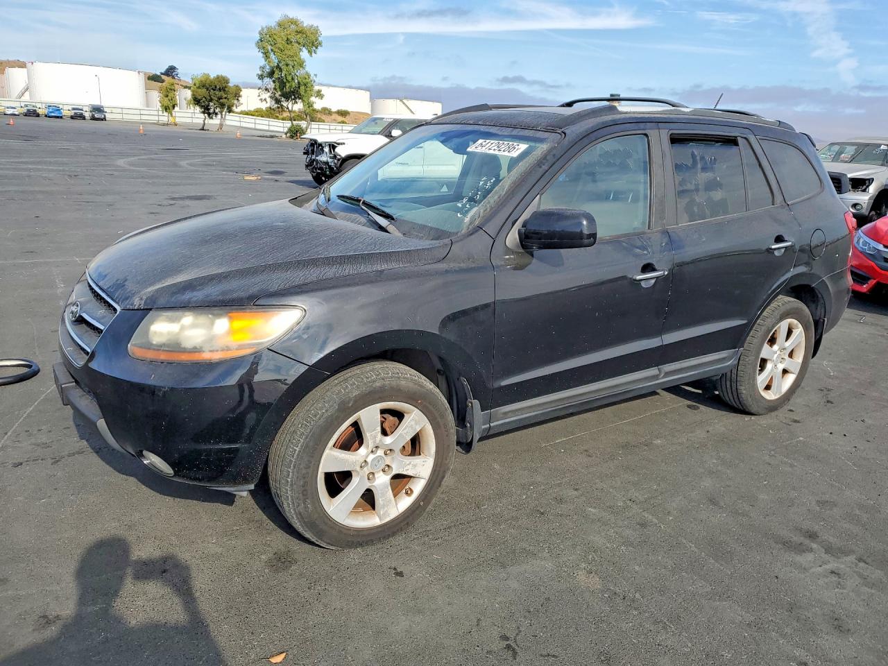 2008 Hyundai Santa Fe SE, VIN 5NMSH73E38H190700 — Minor dents and scratches