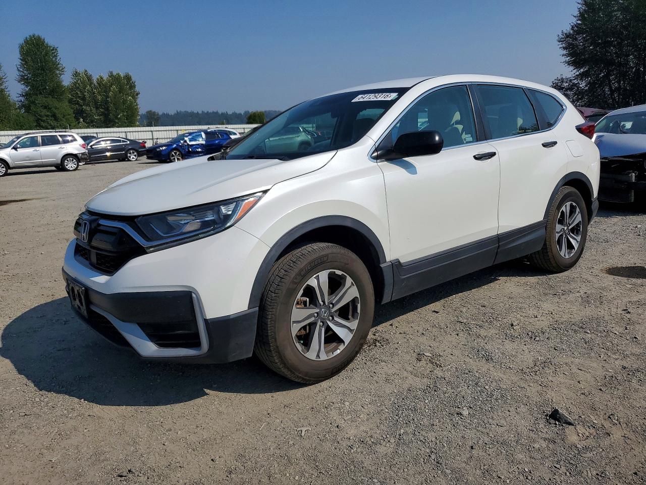2020 Honda CR-V LX, VIN 7FARW2H22LE002611 — Side