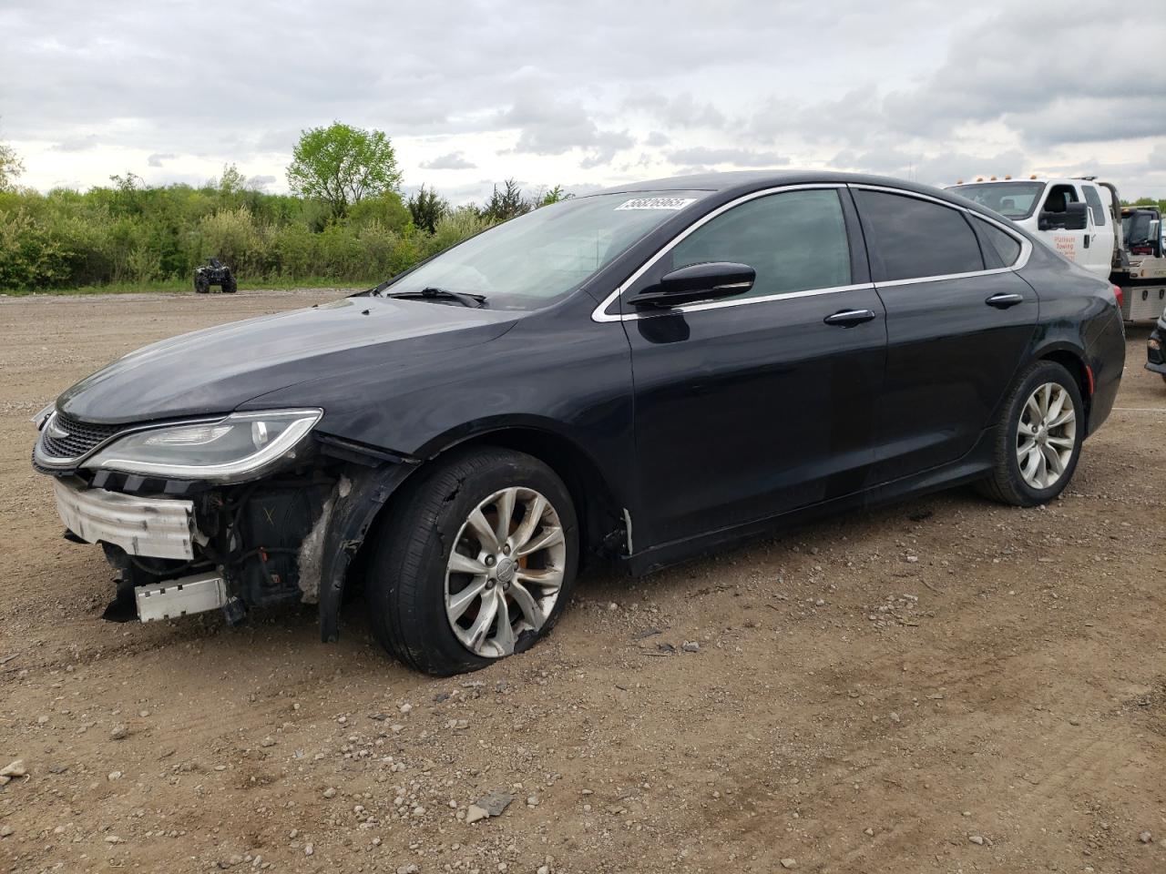 2015 Chrysler 200 C, VIN 1C3CCCCB8FN530008 — Front end