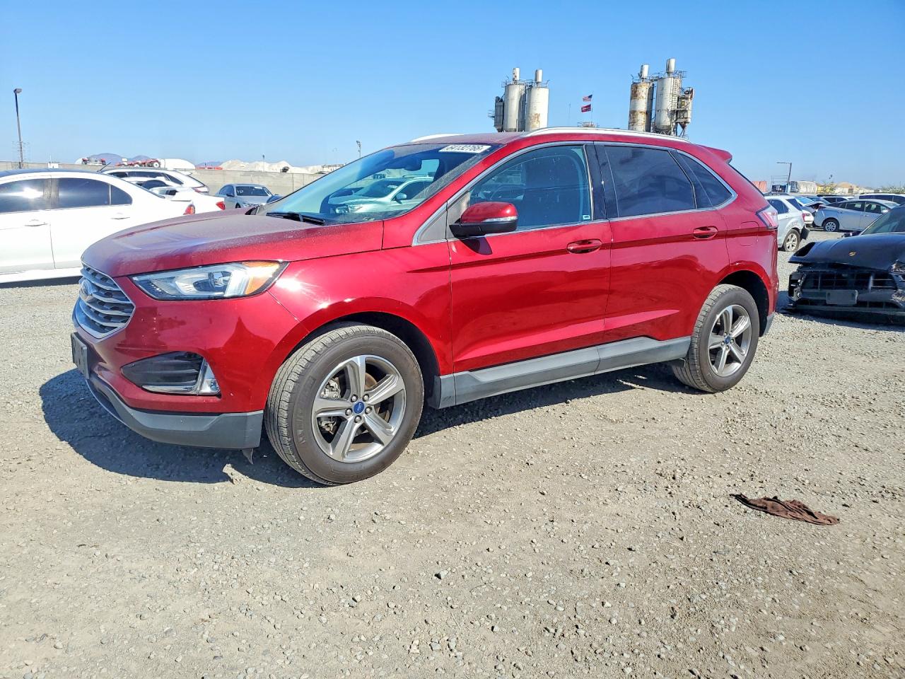 2019 Ford Edge SEL, VIN 2FMPK3J93KBC74085 — Front end