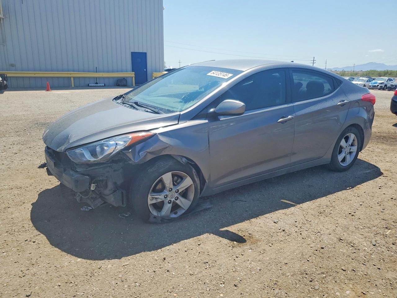 2011 Hyundai Elantra Limited, VIN 5NPDH4AE3BH057150 — Undercarriage