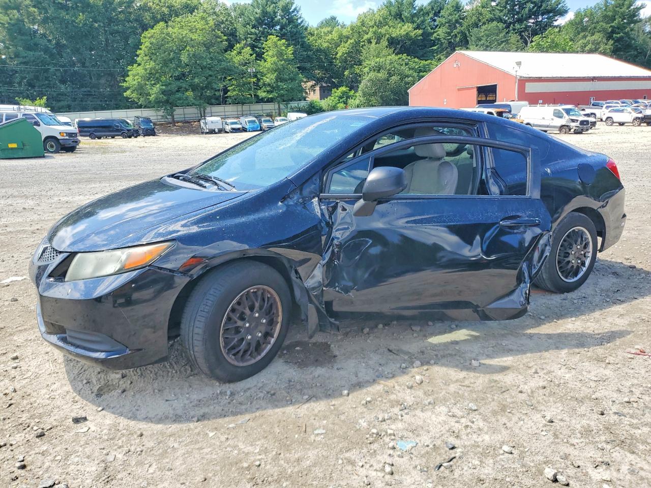 2012 Honda Civic LX, VIN 2HGFG3B57CH513165 — Бок